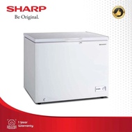 [Ready] Chest Freezer Box Sharp 300 Liter Frv-310X / 310
