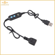 JL Automatic Restart USB Timer Cable 1-24H Programmable Control USB Timer Cord