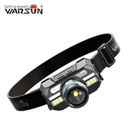 WARSUN WD09 Waterproof Rechargeable High Lumens LED Headlamp