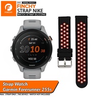 Finchy silicone strap Garmin forerunner 255s Nike Two Tone smartwatch Replacement rubber Wristband w