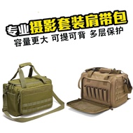 Large Camera Bag Suitable for Nikon Sony Canon 1dx Shoulder Slr Camera Bag Camouflage Digital Storag