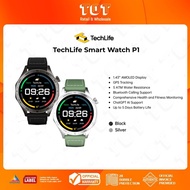 REALME Techlife Smart Watch P1 I 1.43" AMOLED display I GPS Tracking I ChatGPT AI Support I Bluetoot