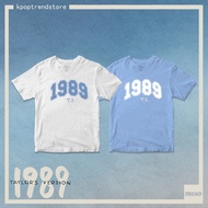 Taylor Swift 1989 Taylor's Version Cotton T-shirt Plus Size Men's and Women's Street Style Minimalis