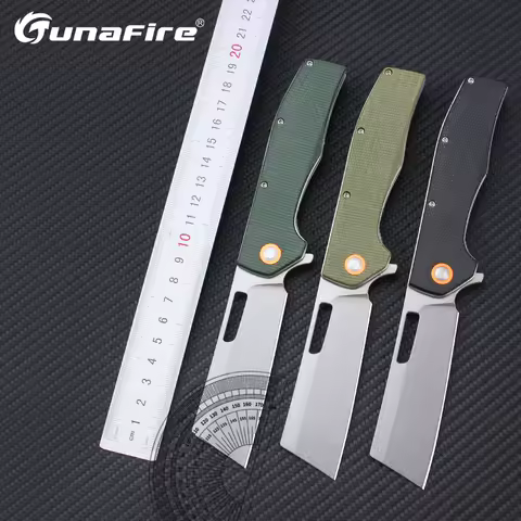 GT955 Folding Pocket Knife D2 Blade Handle Multipurpose Bushcraft Camping Knives Outdoor Professiona