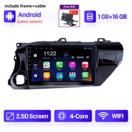 Seicane 10.1 นิ้ว QLED หน้าจอสัมผัส Android 13.0 รถวิทยุชุดหูฟัง GPS 2016 2017 2018 TOYOTA HILUX 2Di