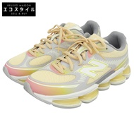 New Balance Warm Skies ABZORB 2000 女式運動鞋，黃色/灰，尺寸 23.5cm（美國碼），U20004FT，尺寸 5.5（美國碼）[二手]