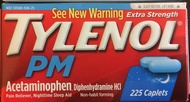 Tylenol PM Extra Strength Caplets (225 ct.) (2 Pack) Tylenol PM Extra Strength Caplets (225 ct.) (2 