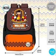 Moslemkids MK207 MK208 Elementary School Boys' School Backpack with Knowledge