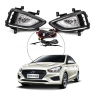 【XPS】1 Set Front Bumper Fog Light Fog Lamp For Hyundai Reina 2017 2018 2019 2020 2021 2022 2023 2024