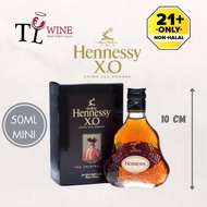 Hennessy XO Cognac Miniature 5cl 50ml mini  Alc: 40% ✔Duty paid 100% ORIGINAL (France Brandy)