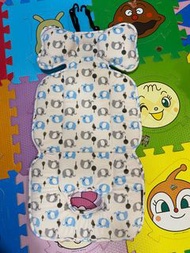 全新韓國Bebenuvo 品牌嬰兒Bb車透氣呼吸車墊 藍灰色大象款，可加錢寄平郵