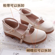 Mary Jane Leather Shoes - Preppy Lolita Style for School Girls
