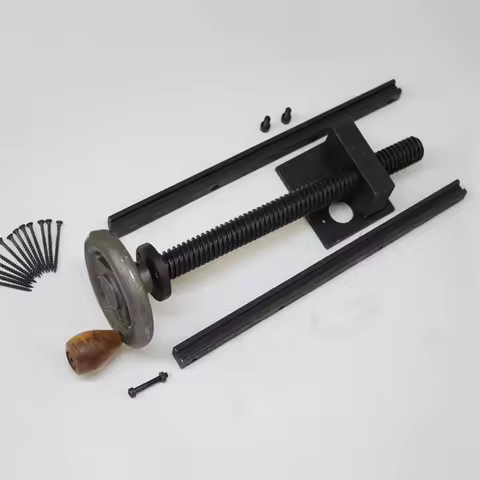 TV4530 Woodworking Tools Fixture Screw Double Helix Counter-Rotary Table Tailvise Workbench Woodwork