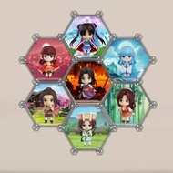 [AOWOBOX] Good Smile 黏土人 仙劍奇俠傳 主題 六角形 磁吸 展示盒 展示箱 display box 亞加力 模型盒 亞加力展示盒