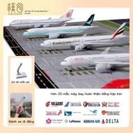 Alloy model finished product, decorative passenger plane model Airbus A350/A320 Boeing B74