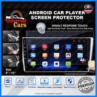 Universal Android Player Tempered Glass Screen Protector 9 inch & 10 inch