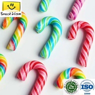 (HALAL) Fantasy Candy Cane Lollipop Candy - No Artificial Sweeteners - R011 (W:3cm x L:5.5cm)