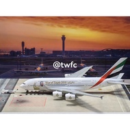 GJ Geminijets Emirates Emirates A380-800 A6-EUZ 1: 400 Slightly Flawed, Multiple Rashes Zayed Painte