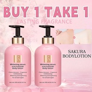 2CS Whitening Long lasting Moisturizing Cherry Blossom Body Lotion 500ml for all skin types