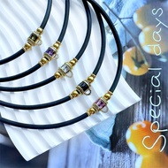 {Thai Elements} Non-Fade Titanium Steel Rotating Buckle Spring Buckle Thailand Amulet Chain Negative