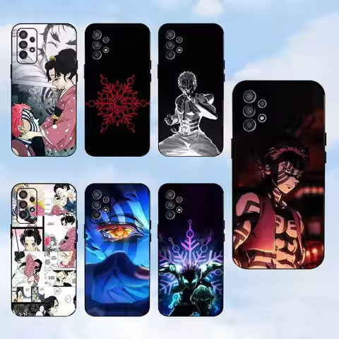 Demon K-Kyouji Slayer Phone Case For Samsung S25,S24,S23,S22,S21,S20,S10,Ultra,Plus,Lite,FE,Soft Sil