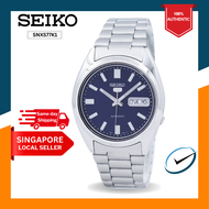 [CreationWatches] Seiko 5 Automatic Men's Silver Stainless Steel Bracelet Watch SNXS77K1