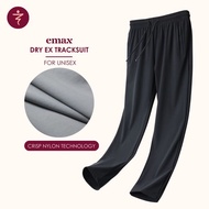 EMAX Dry Ex Tracksuit / Seluar Sukan Quick Dry Sport Pants Unisex Men / Women (L-5XL)