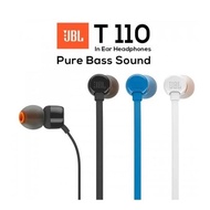 Headset JBL T110 (Biru)