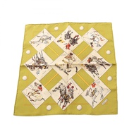 [二手] 愛馬仕 HERMES 圍巾 Petit Carré Carré 45 LE MONDE DU POLO Silk Carré 45 女士二手 B