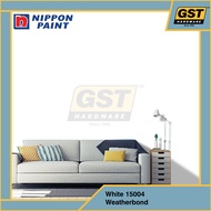 Nippon Paint 5L Weatherbond Exterior Paint - Off White Colour Range