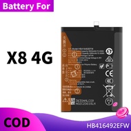Bateri HB416492EFW sesuai untuk Honor X8 4G Battery