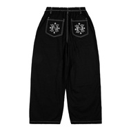 NRDN Clothing CONTRAST BAGGY PANTS