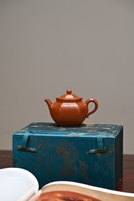 六角蓮子 全手工   容量150cc/紅降坡經典款新作壺身豐滿俊美