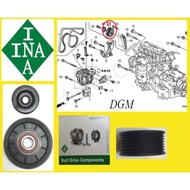 INA Honda CRV SWA / Stream RN6 SMA 2008-2012y Fan Belt Idler Pulley 7PK/80mm 31190-RL2-G014