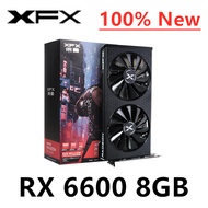 [Seui43] 6600XT XFX RX 6600 XT 8GB การ์ดจอ6500 XT GPU Radeon RX6600 RX6600XT GDDR6การ์ดจอเดสก์ท็อปพี