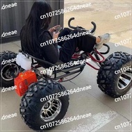 Internet Celebrity Cross-country Go-kart Four-wheeled Fuel Beach Buggy Adult Outdoor All-terrain Ele