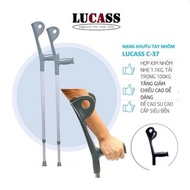 Lucas C37 Elbow Crutches, Height Adjustable Elbow Crutches (1 pc)