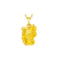 CHOW TAI FOOK 999 Pure Gold Pendant - Zodiac Tiger: Majestic R28823