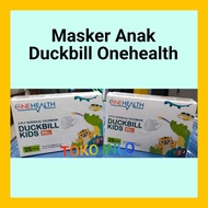 Masker Anak Duckbill Onehealth isi 25/Masker Anak/Masker Duckbill Anak