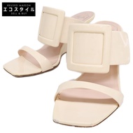 Roger Vivier 漆皮坡跟穆勒鞋，36 1/2 號 [二手]