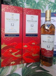 牛年 Macallan 12 double cask 限量禮盒