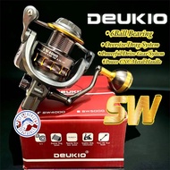 ***DEUKIO SW SPINNING FISHING REEL SW2000-5000
