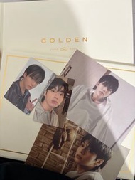 BTS Jungkook Golden 專輯  小卡大卡全齊