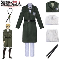 Anime Attack On Titans 4 Season Mikasa Ackerman Uniform Investigation Cosplay Costume