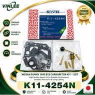 (KII-4254N) NISSAN SUNNY 1600 B13,Y10 CARBURETOR KIT
