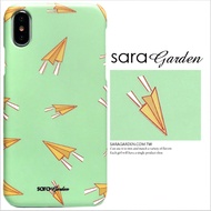 【Sara Garden】客製化 手機殼 蘋果 iPhone 6plus 6SPlus i6+ i6s+ 手繪紙飛機 保護殼 硬殼