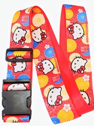 Hello Kitty 行李帶 (紅色) 日本 葉朗彩 Luggage Strap