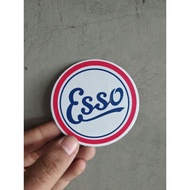 Esso round sticker