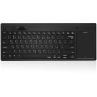 【Sell-Well】 K2800 Qwerty Wireless Keyboard With Multimedia Keys And Touchpad For Pc-Connected Tv /en