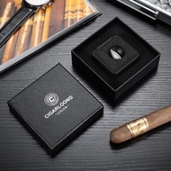 Cigar Cutter with Cigar Drill, Cigar Needle, Cigar Holder, Stainless Steel Integrated Cigar V-Shaped
